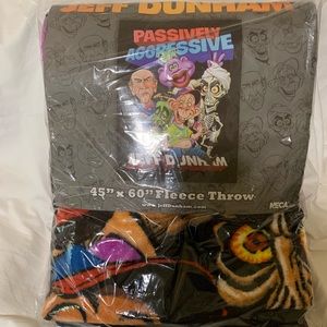 Jeff Dunham Fleece Throw and an 8 X 10 Pictures